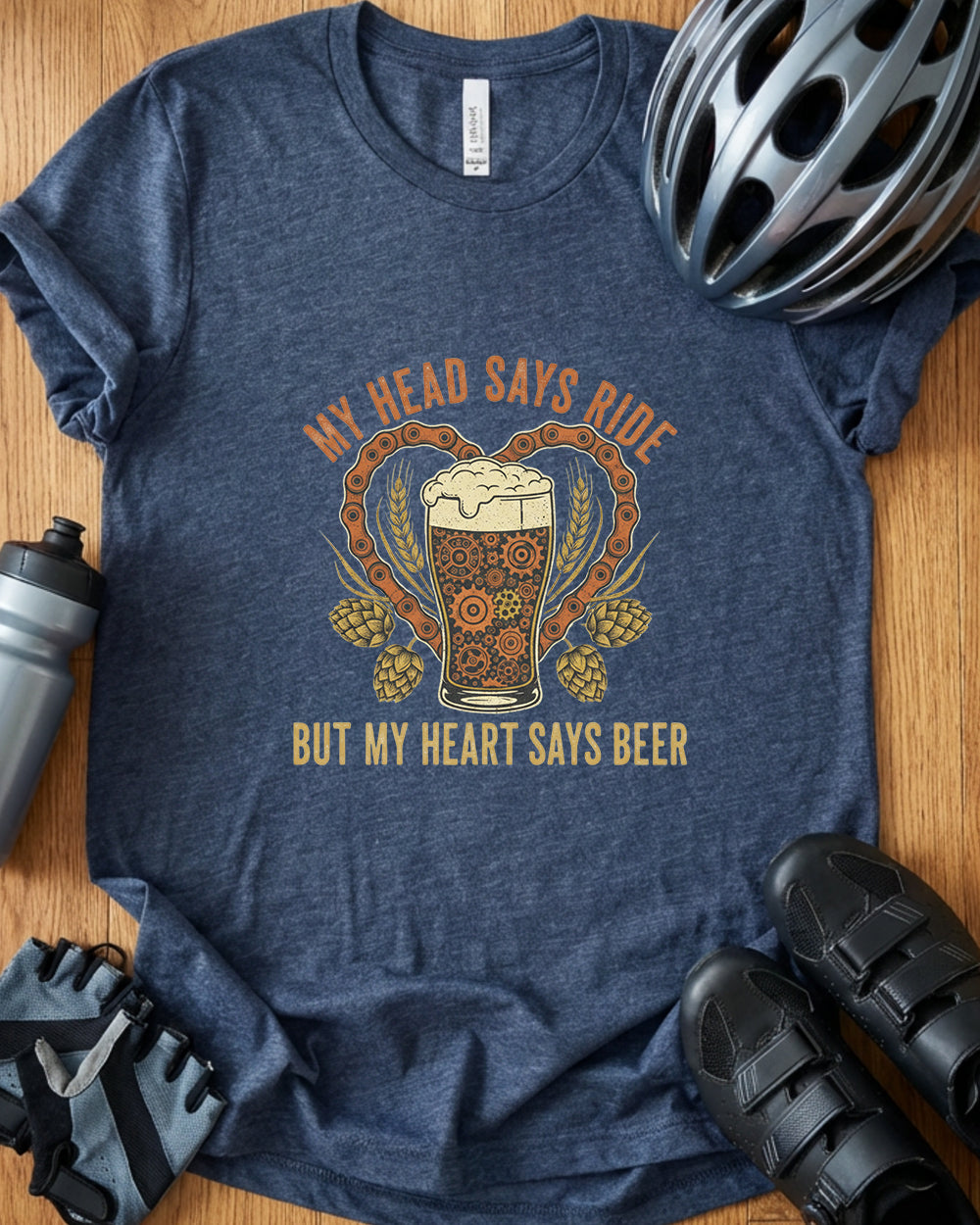 Heart Says Beer T-Shirt