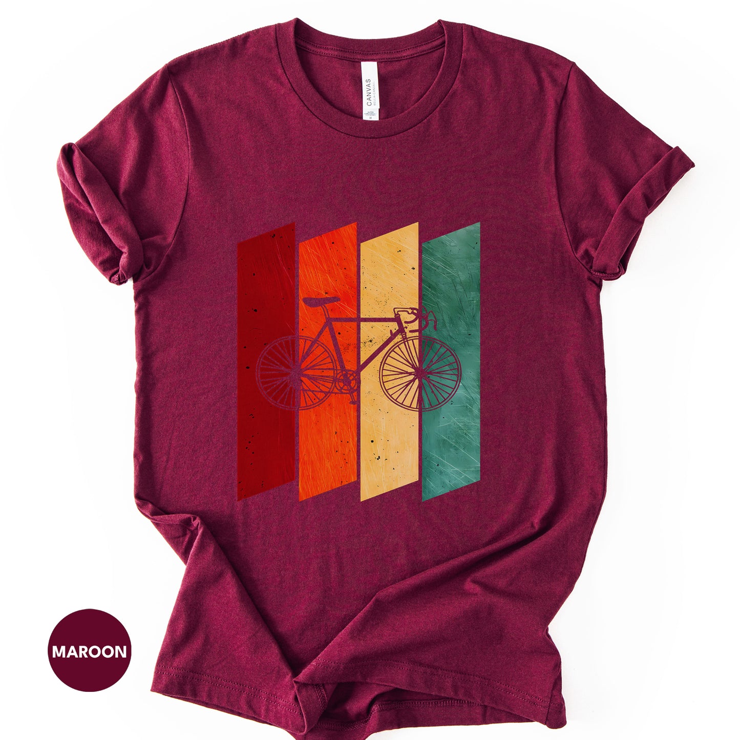 Retro Cycling T-Shirt – Every Ride Has Its Color