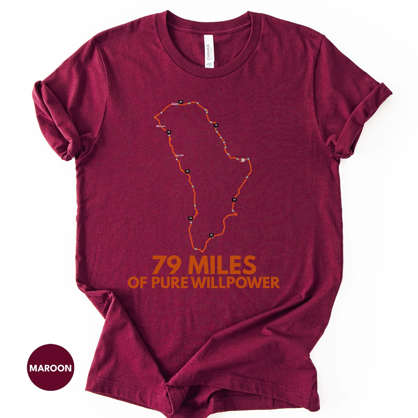 Colorado Copper Triangle Cycling T-Shirt – 79 Miles of Pure Willpower