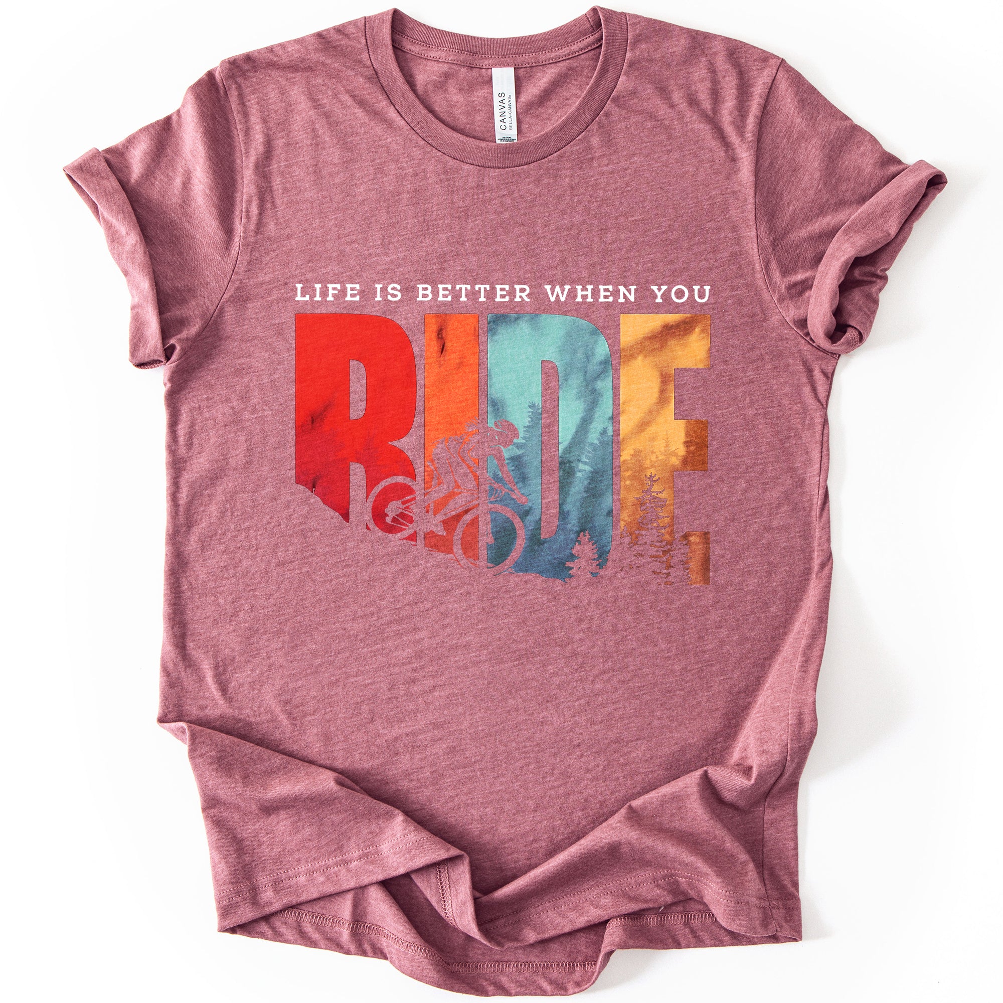 The "Life Is Better" Cyclist Tee