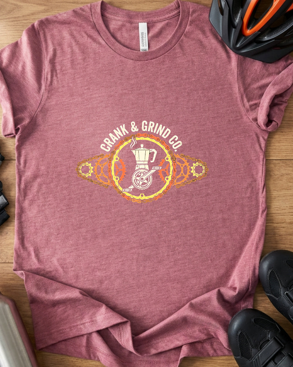 "Crank & Grind Co"T-Shirt
