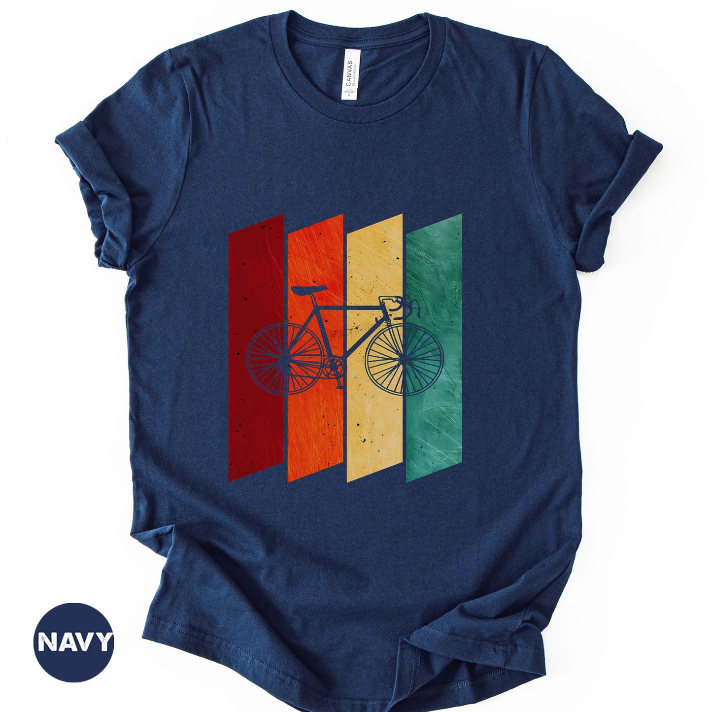 Retro Cycling T-Shirt – Every Ride Has Its Color