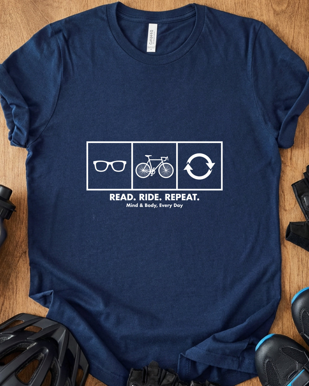 Read. Ride. Repeat.T-Shirt