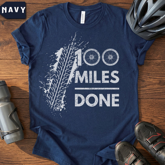 MTB Century Finisher Shirt | 100 Mile Mountain Bike Ride Tee